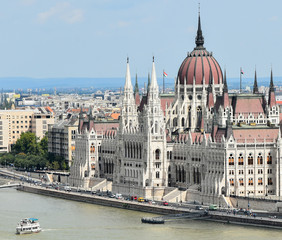 Obraz premium Parliament building, Budapest