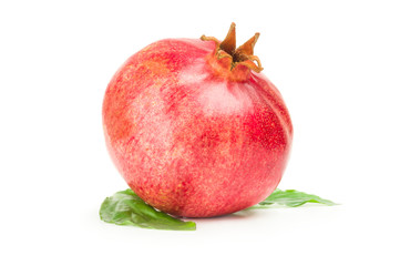 Pomegranate isolated on a white background cutout