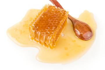 Honey isolated on a white background cutout