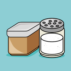 delicious breakfast ingredients icons vector illustration design