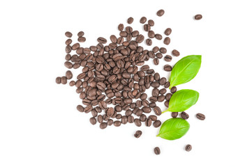 Brazilian coffee isolated on a white background cutout