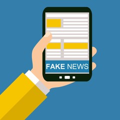 Fake News auf dem Smartphone