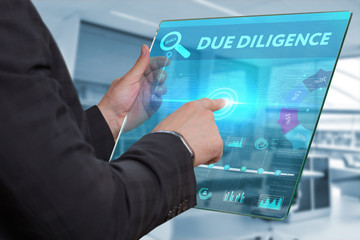 Fototapeta premium Business, Technology, Internet and network concept. Business man