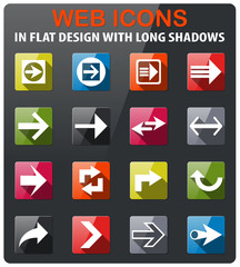 arrow icon set