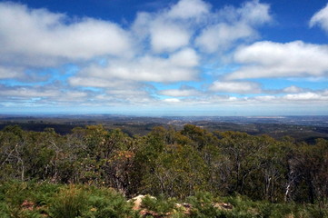 Mount Lofty view, Australia