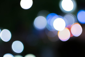 Fototapeta premium Abstract background bokeh of lighting.