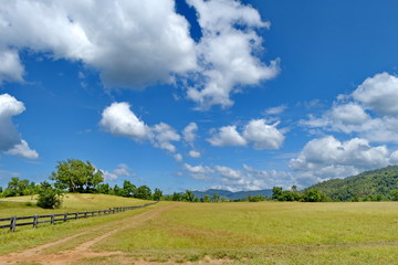 grass-hill-in-Ranong  Thailand
