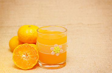 Fresh squeezed orange juice