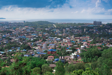 Sihanoukville Province Cambodia Panorama