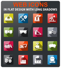 Industrial icon set