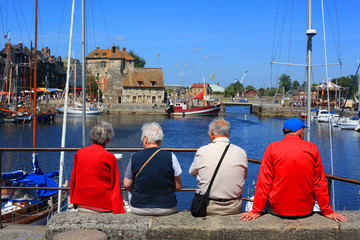 Joli petit port &agrave; Honfleur 