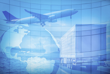 Fototapeta premium Freight Background