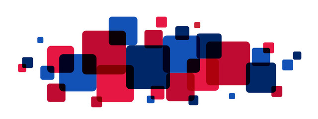 US FLAG Colours Banner