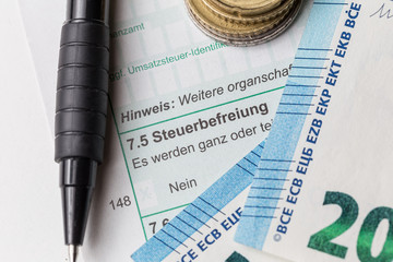 finanzamt steuerbefreiung