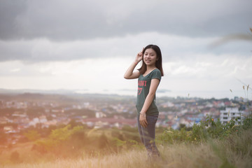 Young Asian grasslands