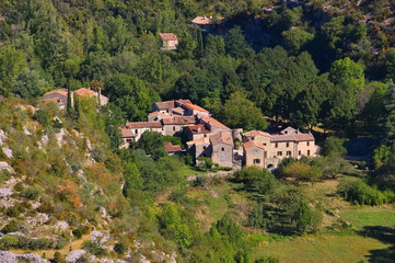 Fototapeta na wymiar Navacelles im Süden Frankreichs - Navacelles in southern France
