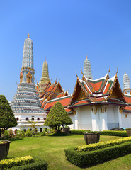 Obraz premium Wat Phra Kaew in Grand Palace, Bangkok