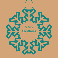 Christmas card background .