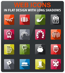 St Patricks day simply icons