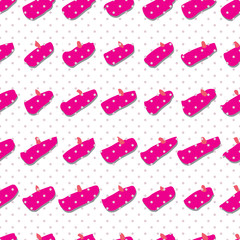 Hand drawn ink abstract texture seamless background