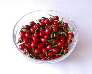 Red hot peppers