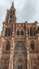 Fototapeta na wymiar Strasbourg cathedral, France