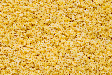 Italian pasta on close up background.