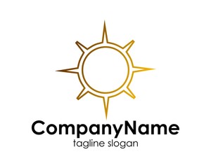 Fototapeta premium company logo shape