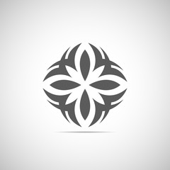 Abstract decorative element. Vector illustration. Abstract element pattern.