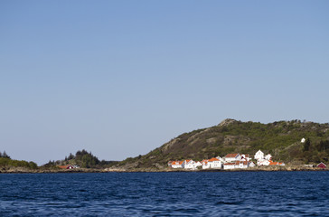 Fototapeta na wymiar Norway coastline