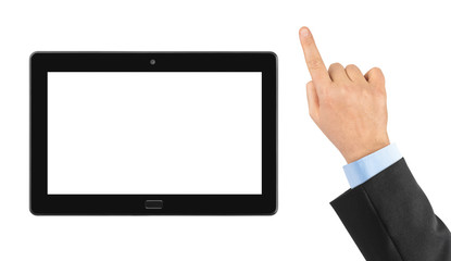 Hand and touchpad pc