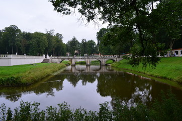 Park wokół Pałacu Branickich w Białymstoku/Park surrounding the Branicki Palace in Bialystok, Poland