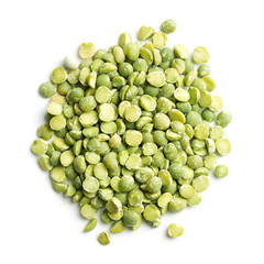 Green split peas.