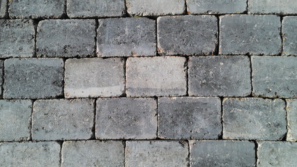 Betonsteine schwarz grau