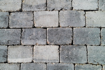 Betonsteine schwarz grau