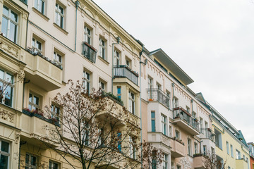 beautiful houses for real estate etc in a row