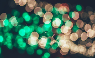 abstract background red bokeh light Defocused lights