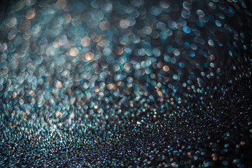 Abstract de-focused colorful lights bokeh background