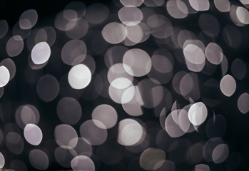 Festive elegant abstract background with bokeh lights
