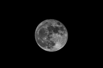 Supermoon UK - Full Moon 14th December 2016