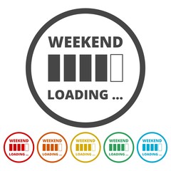 Weekend Loading icon 