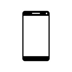 Phone isolated on white background . Vector design