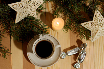 coffee, new year