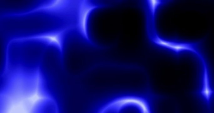 Soft Blue Abstract 2D Animation 4K