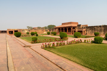 Fototapeta na wymiar UNESCO heritage world list Red fort Agra India