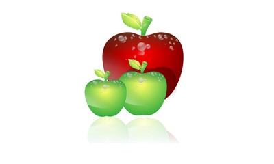 Apples Fruit crops full of vitamins