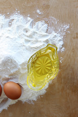 Dough, Bread, Eggs, Flour