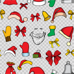 Christmas seamless vector pattern