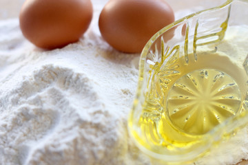 Dough, Bread, Eggs, Flour