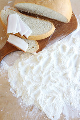 Dough, Bread, Eggs, Flour